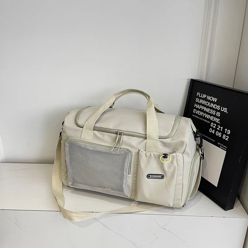 Gym Duffel Bag Multi-Pocket & Spacious Water-Resistant Fabric