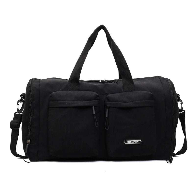 Gym Duffel Bag Spacious Multi-Compartment Adjustable Strap