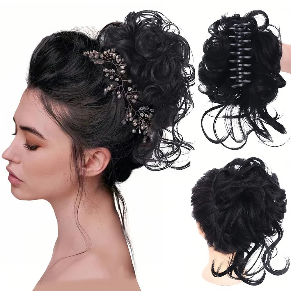 Hair Bun Volumizing Heat-Resistant Adjustable Fit