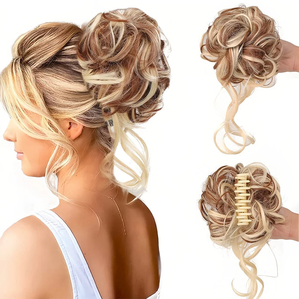 Hair Bun Volumizing Heat-Resistant Adjustable Fit