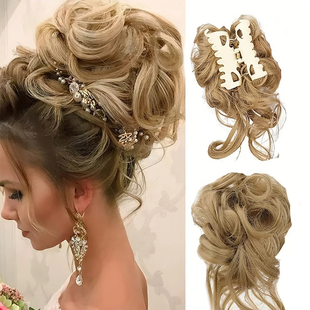 Hair Bun Volumizing Heat-Resistant Adjustable Fit