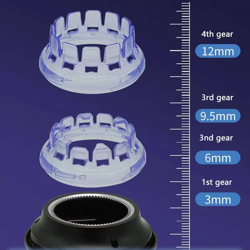 Hair Clipper Cordless 360 Degree Rotating Head