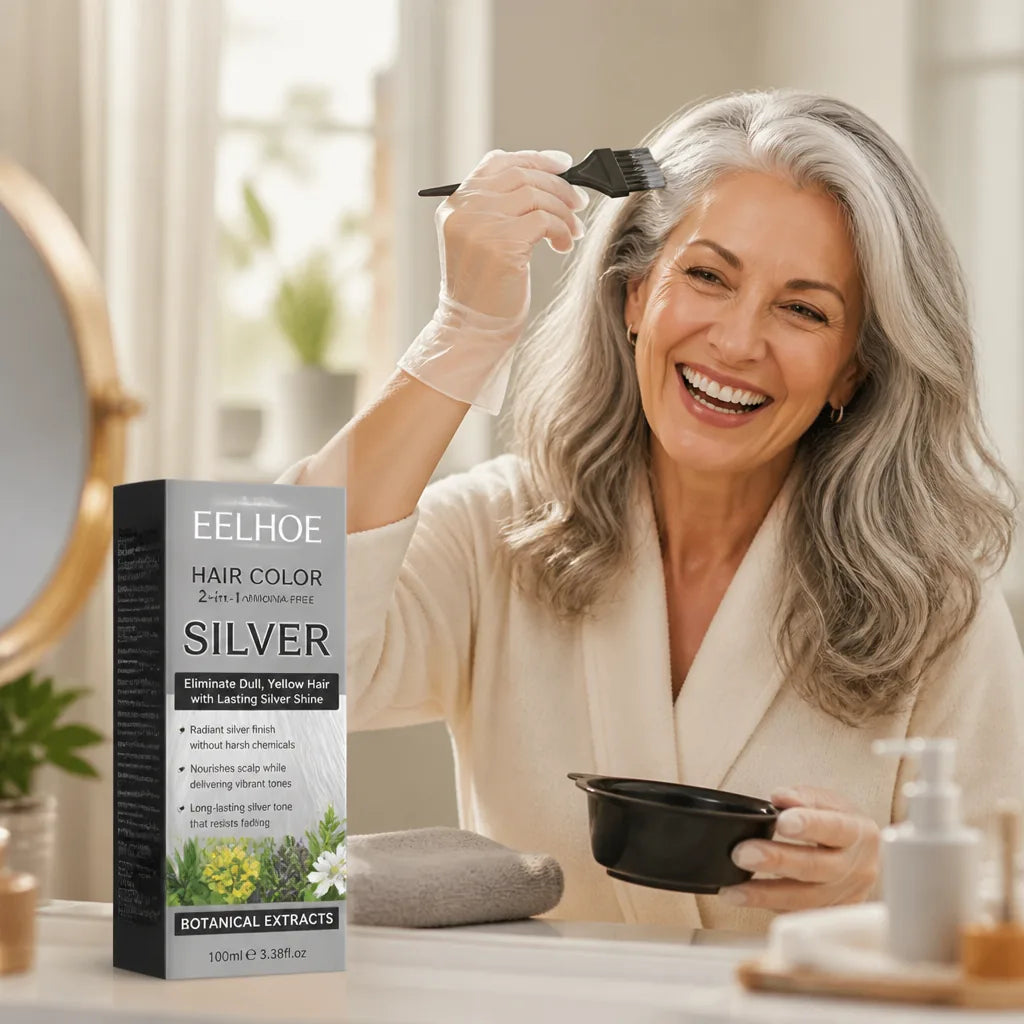 Hair Color 2-in-1 Ammonia-Free Silver