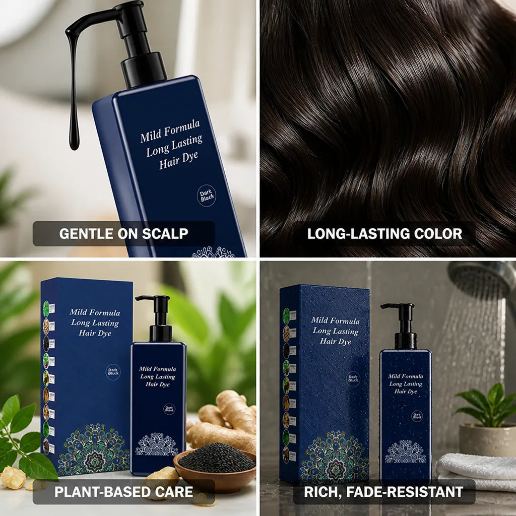 Hair Color Cream Plant-Based Sensitive Scalp Care