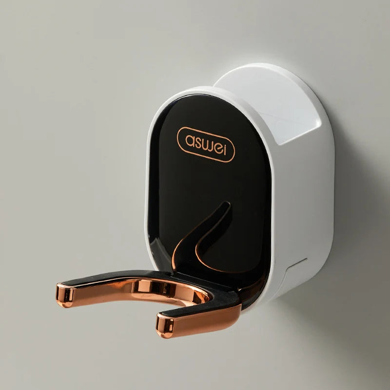 Hair Dryer Holder Foldable No-Drill Space-Saving