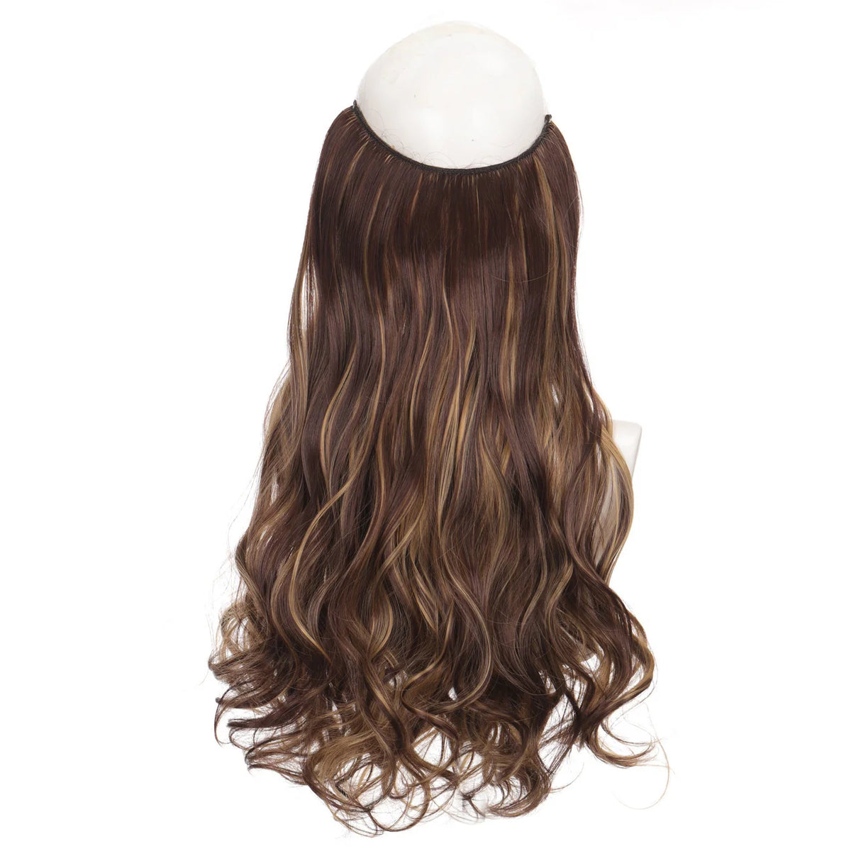 Hair Extensions 100% Human Hair Natural Wavy Heat-Stylable