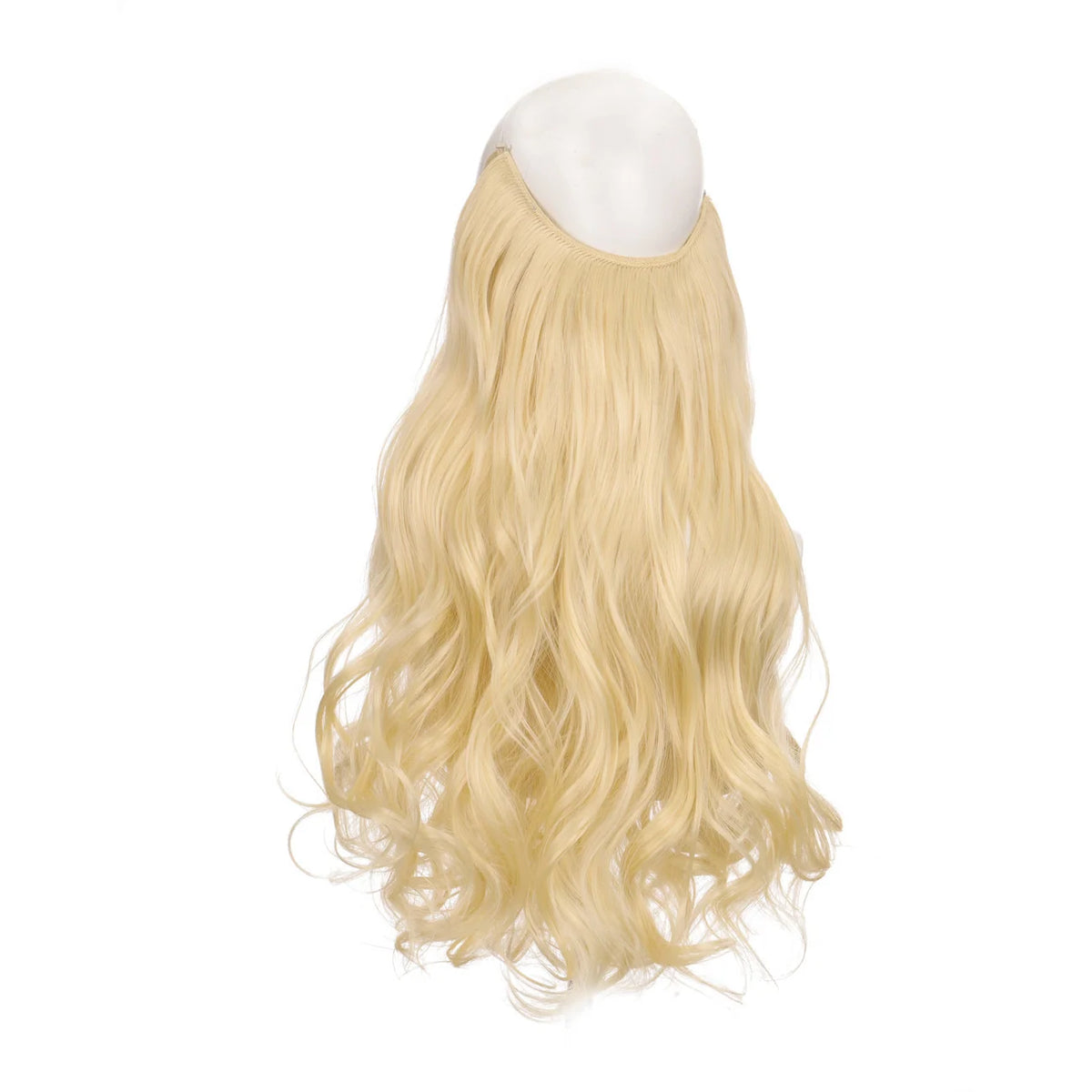 Hair Extensions 100% Human Hair Natural Wavy Heat-Stylable