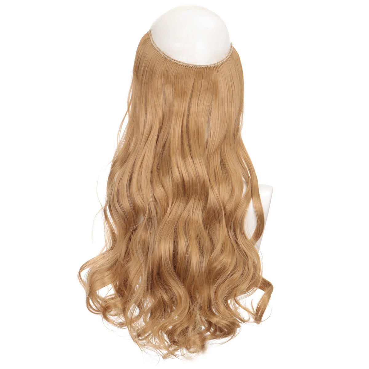 Hair Extensions 100% Human Hair Natural Wavy Heat-Stylable