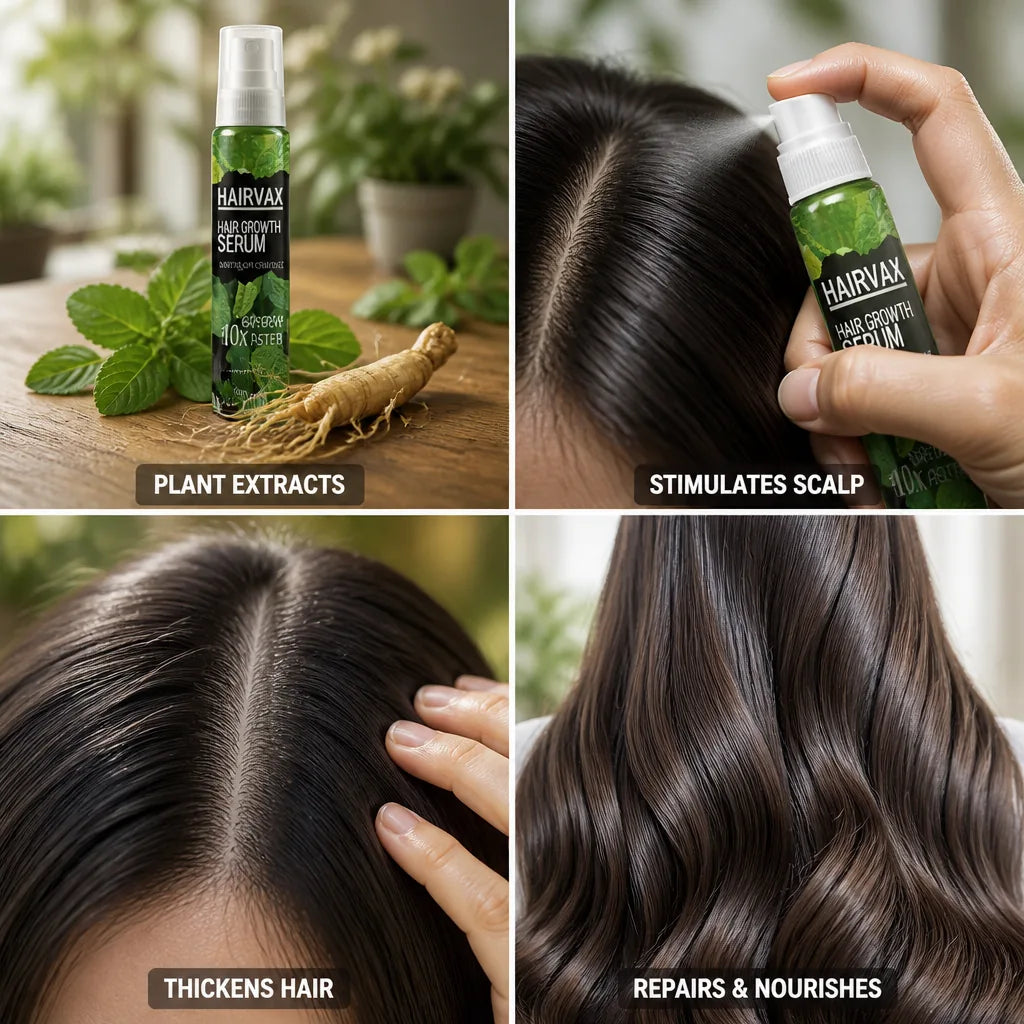 Hair Growth Spray Plant Extracts Thickening & Strengthening