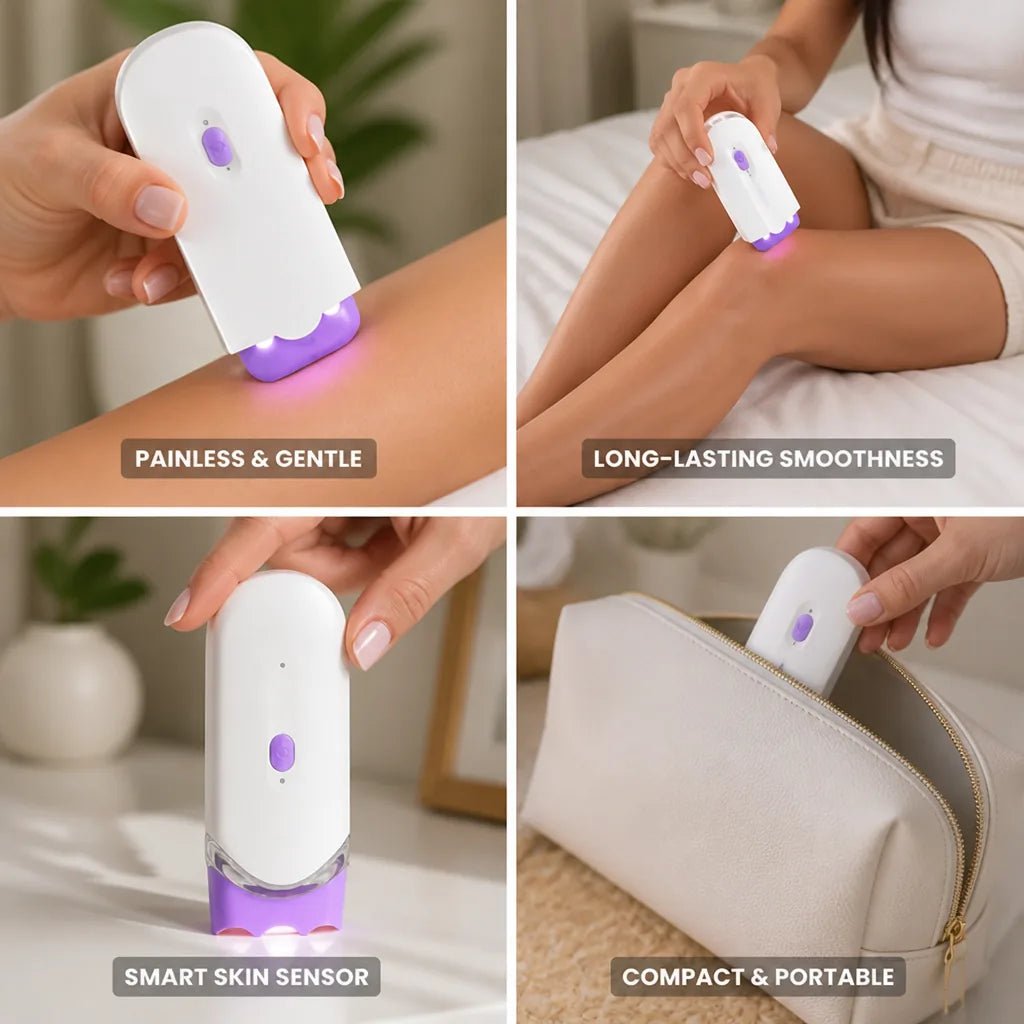 Hair Removal Device Dual Epilation & IPL Ice-Cool Head