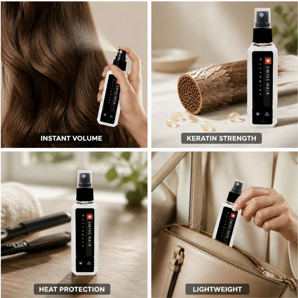 Hair Spray Volumizing & Keratin Strengthening Heat Protection