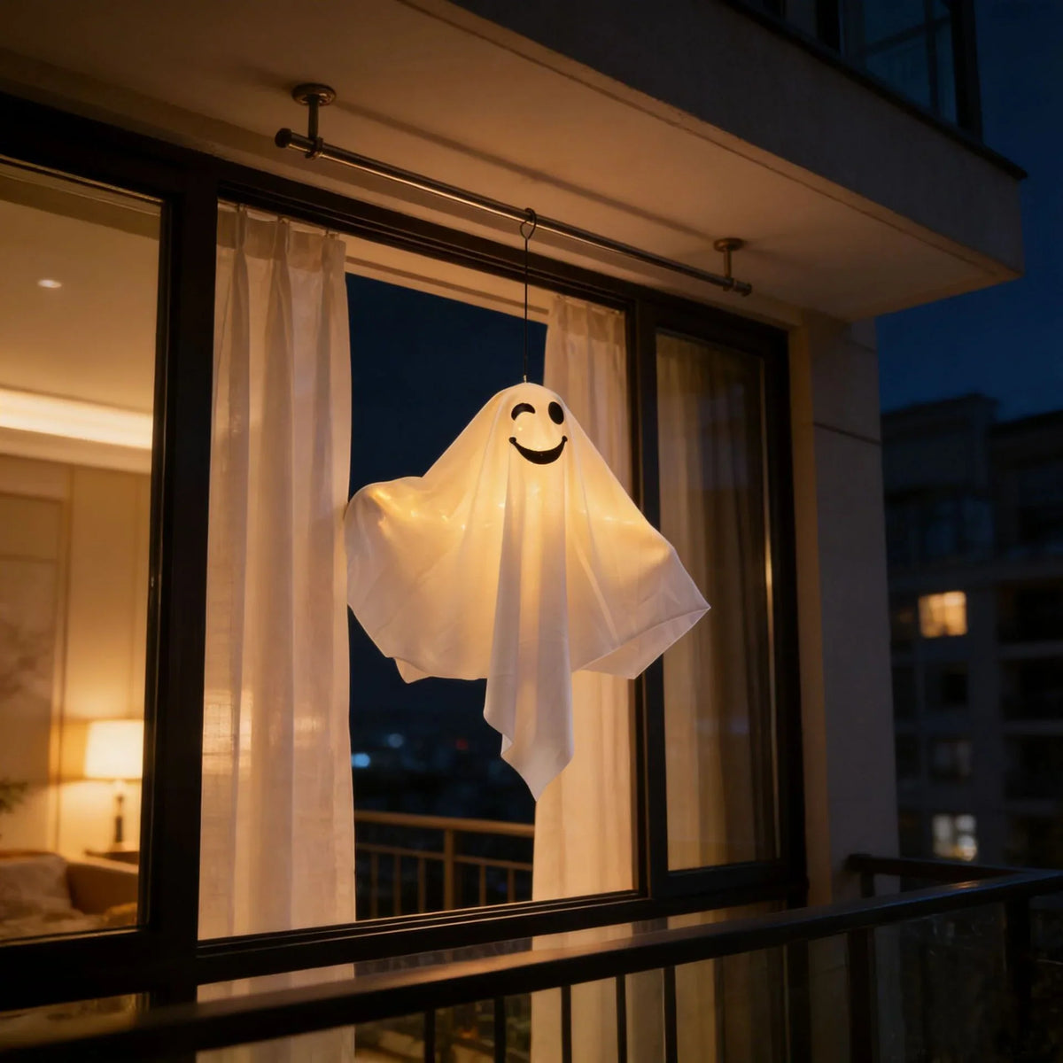 Halloween Ghost Decoration Built-In LED Weatherproof Indoor & Outdoor