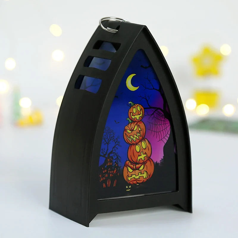 Halloween Lamp Skeleton Motif Energy-Efficient LED