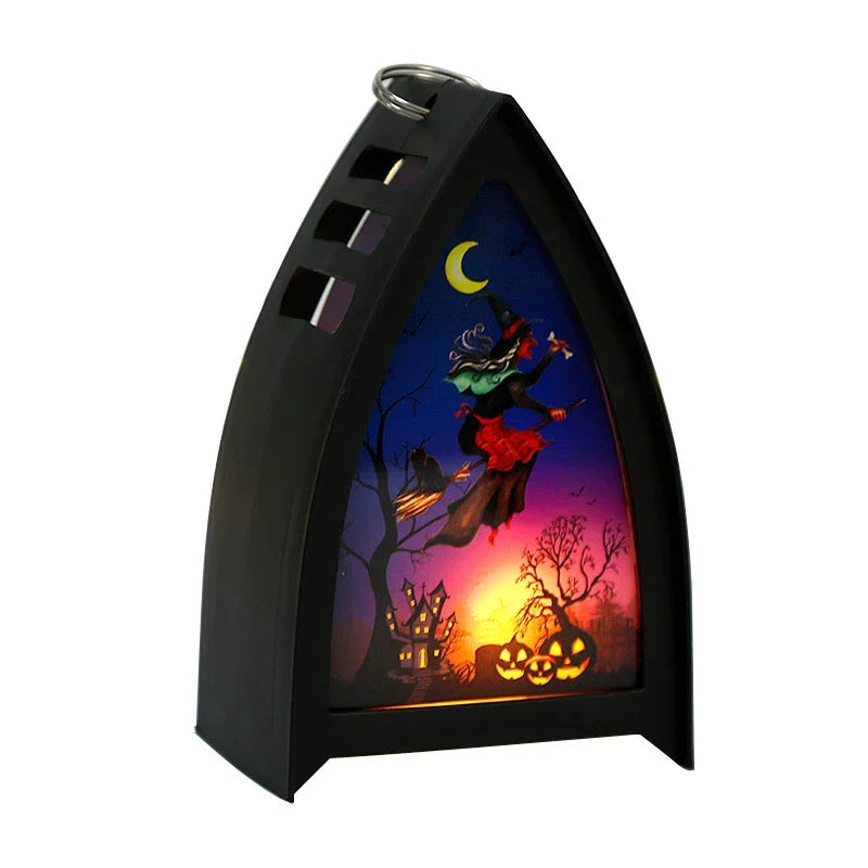 Halloween Lamp Skeleton Motif Energy-Efficient LED