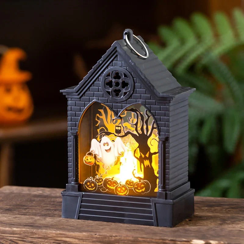 Halloween Lantern Haunted House LED Weatherproof