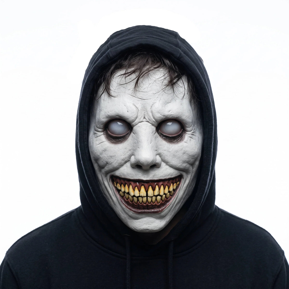 Halloween Mask Oversized Eyes & Grinning Mouth Breathable Fit