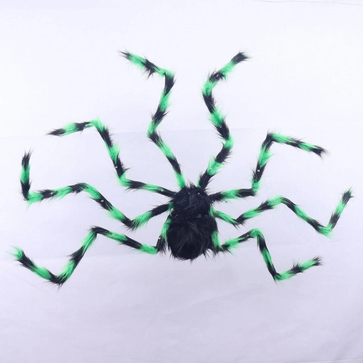 Halloween Spider Decoration Color-Changing LED Lifelike Design