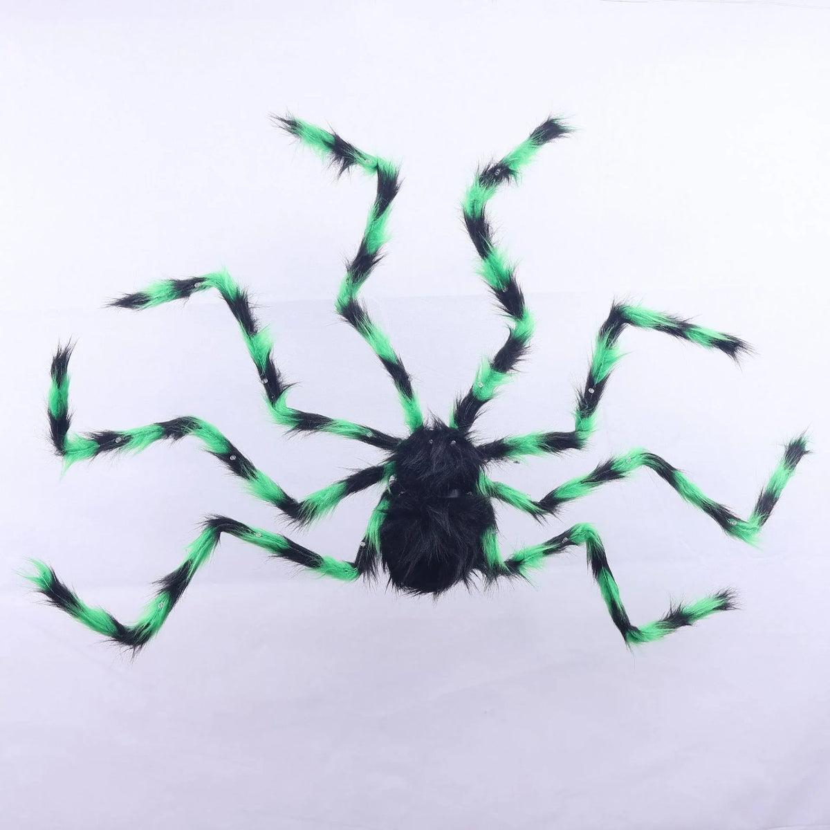 Halloween Spider Decoration Color-Changing LED Lifelike Design