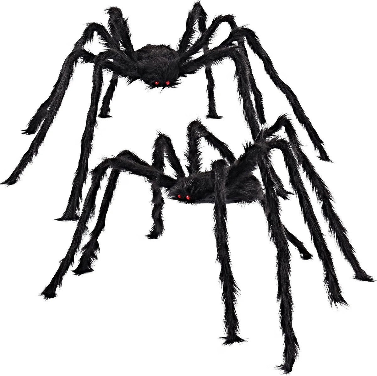 Halloween Spider Decoration Set of 2 Weather-Resistant Bendable Legs