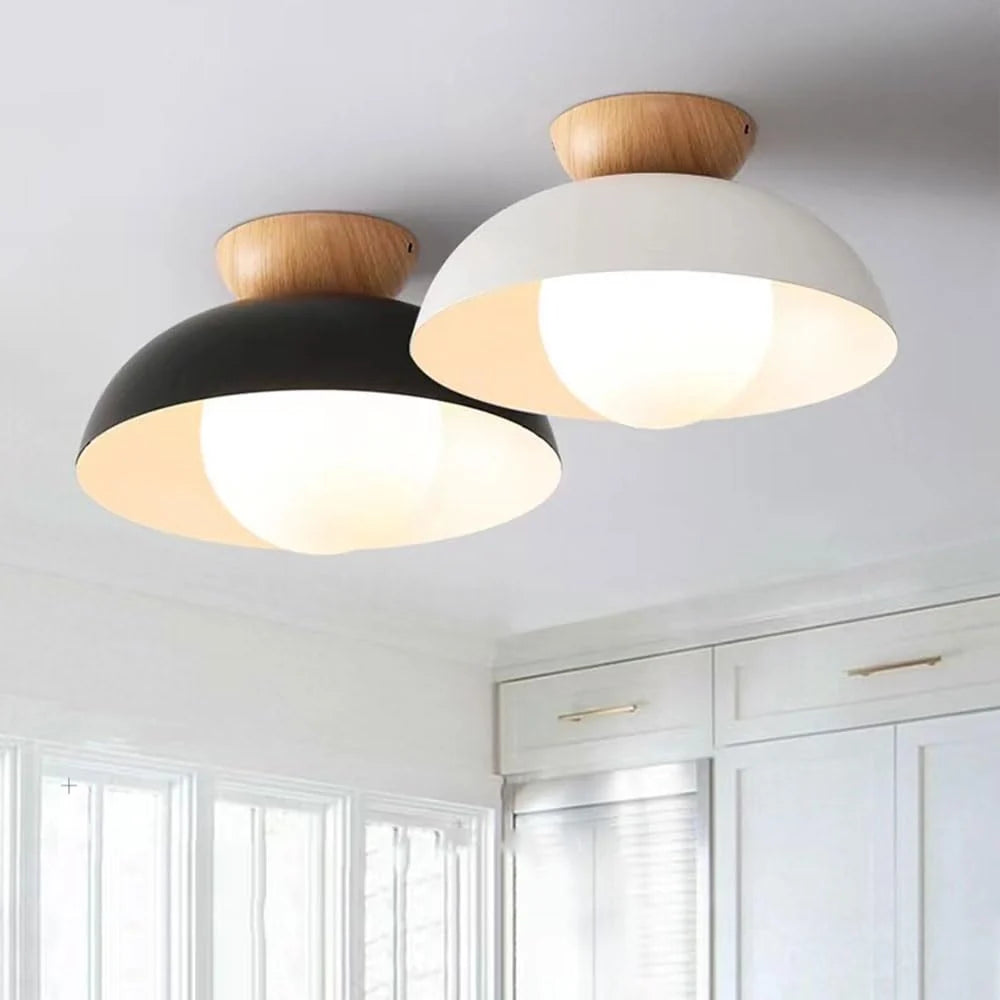 Hallway Ceiling Light Dome Flush Mount Continuous Lighting