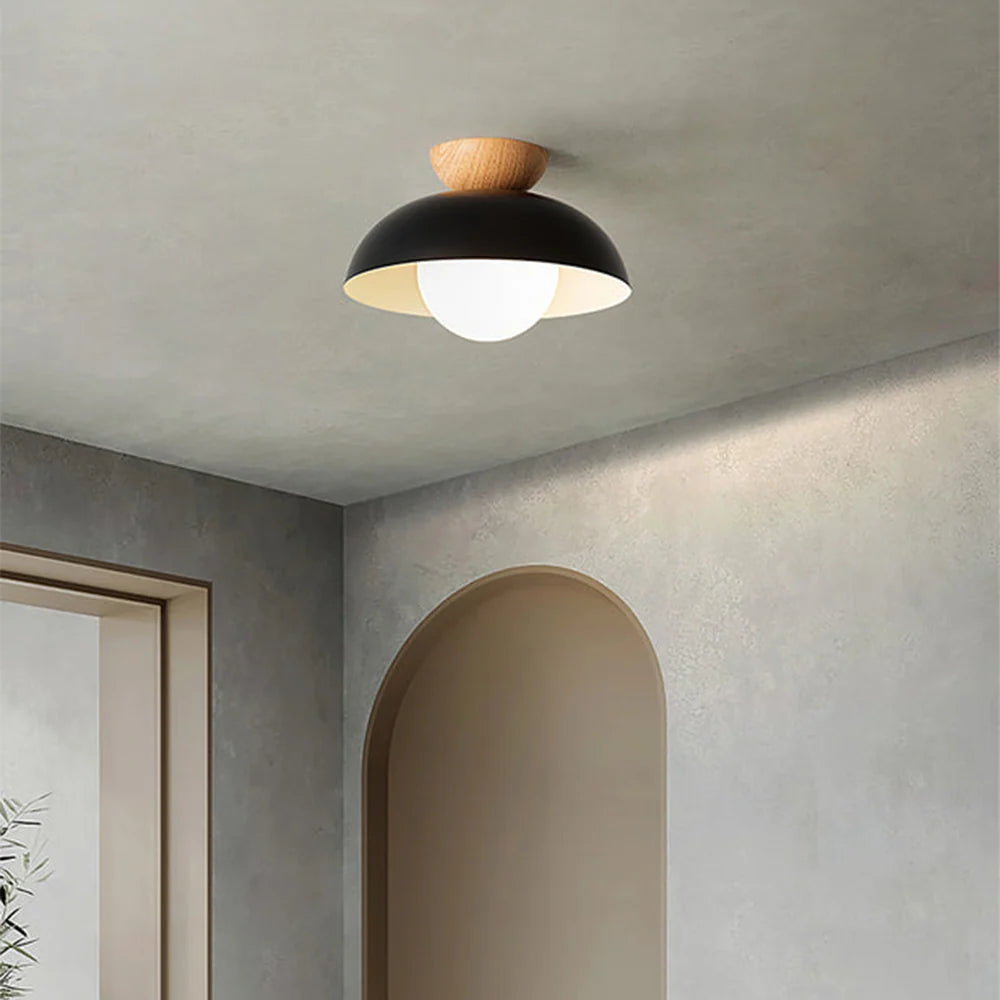 Hallway Ceiling Light Dome Flush Mount Continuous Lighting