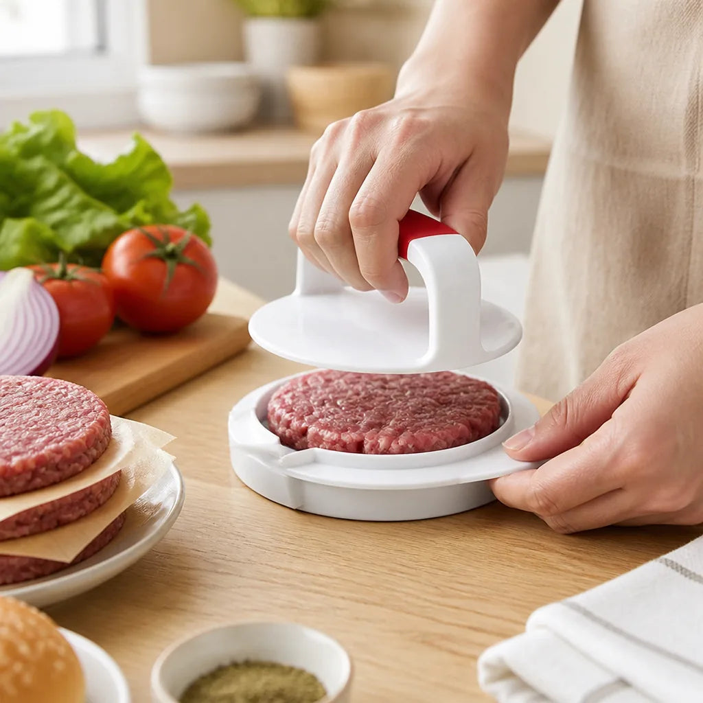 Hamburger Press Non-Stick Even Patties Dishwasher Safe