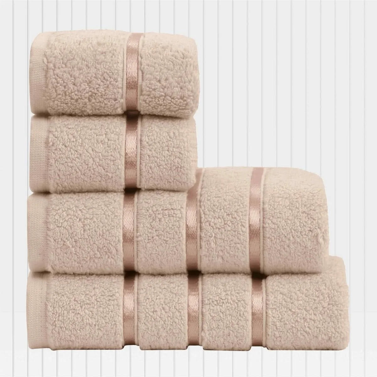 Hand & Face Towel Set 100% Cotton Quick-Drying
