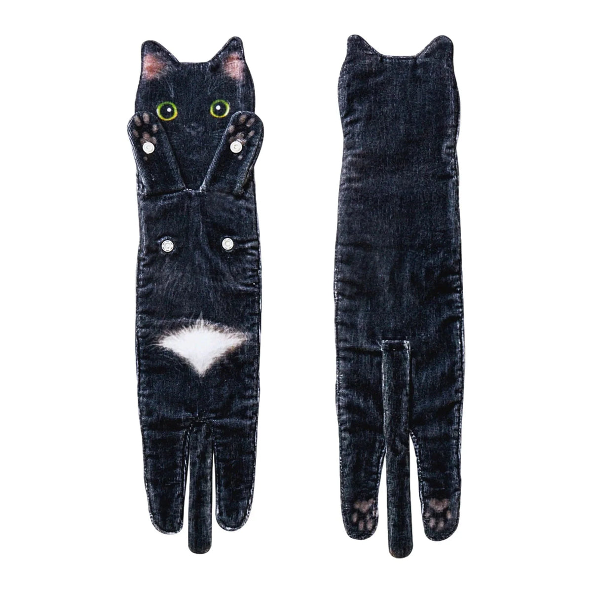 Hand Towel Quick-Dry Absorbent Cat Design