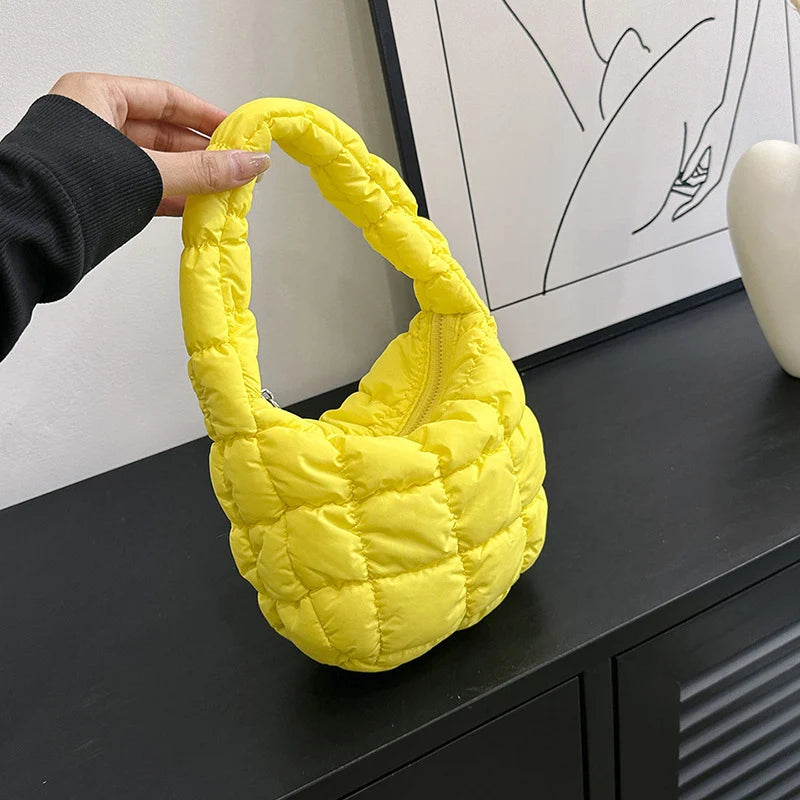 Handbag Quilted Roomy Interior Padded Handles