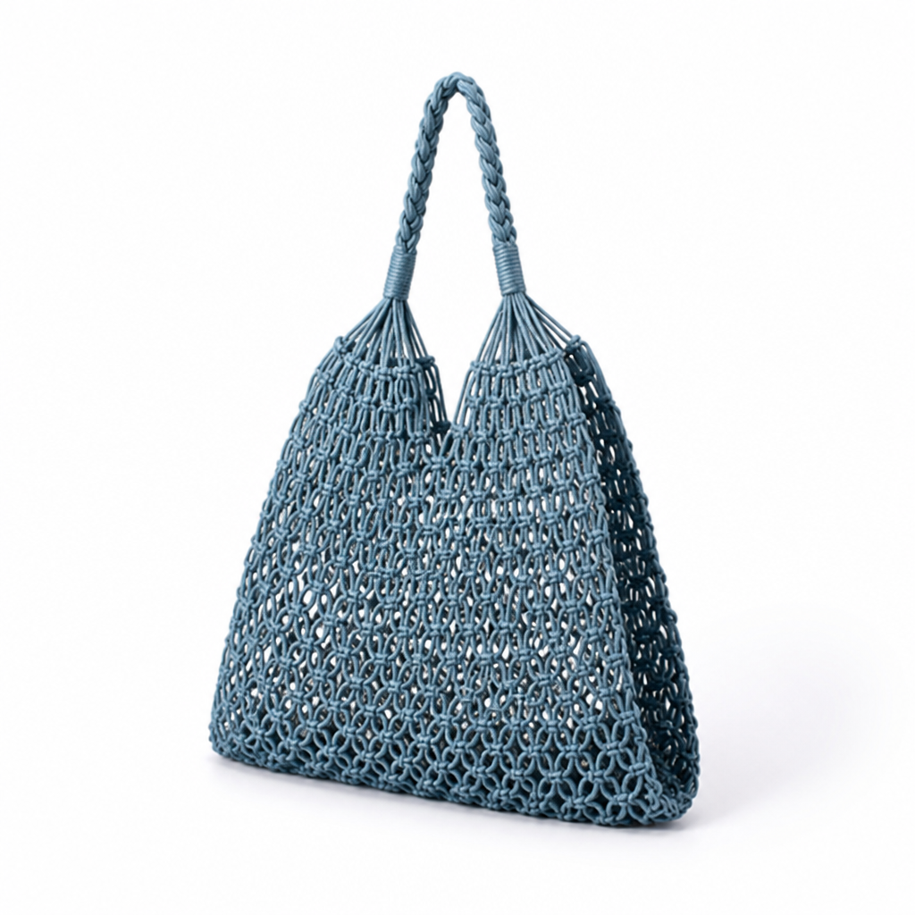 Handcrafted Breathable Odor-Resistant Mesh Tote