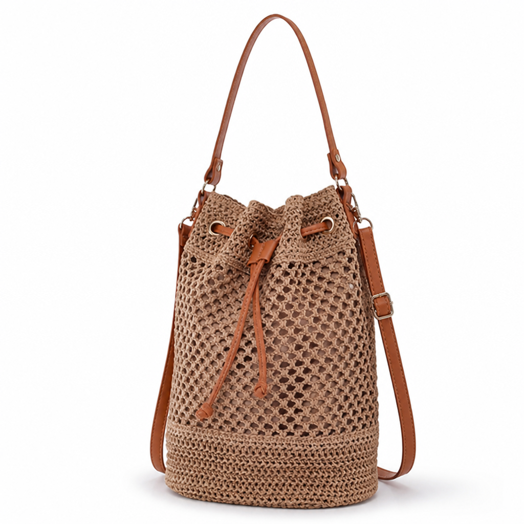 Handcrafted Eco-Friendly Shoulder & Crossbody Bag (Adjustable Strap)