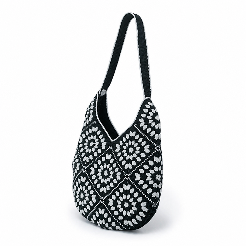 Handcrafted Unique Pattern Lightweight Shoulder Bag