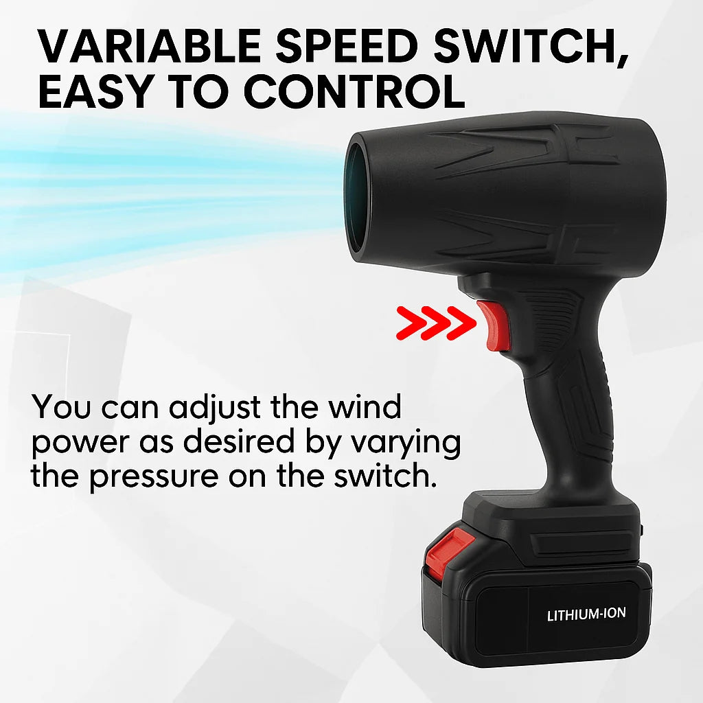 Handheld Blower 1050W Turbo Motor Adjustable Airflow