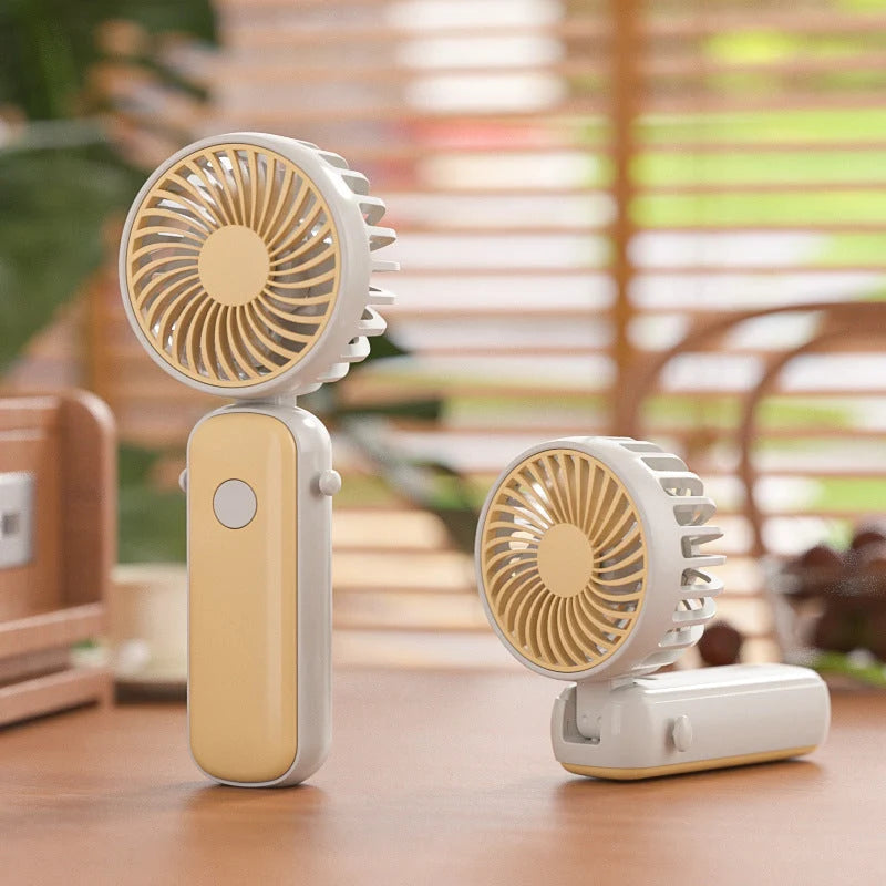 Handheld Fan Rechargeable Adjustable Speed Settings