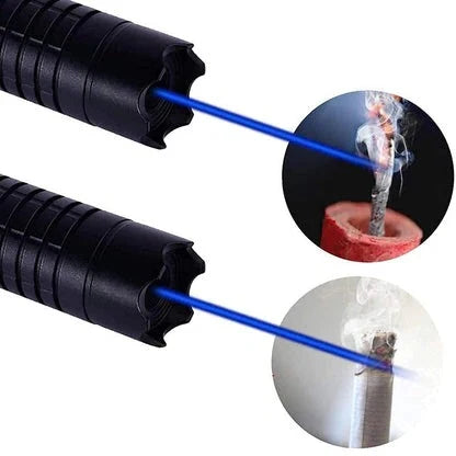 Handheld Laser Pointer Adjustable Beam Rechargeable Battery