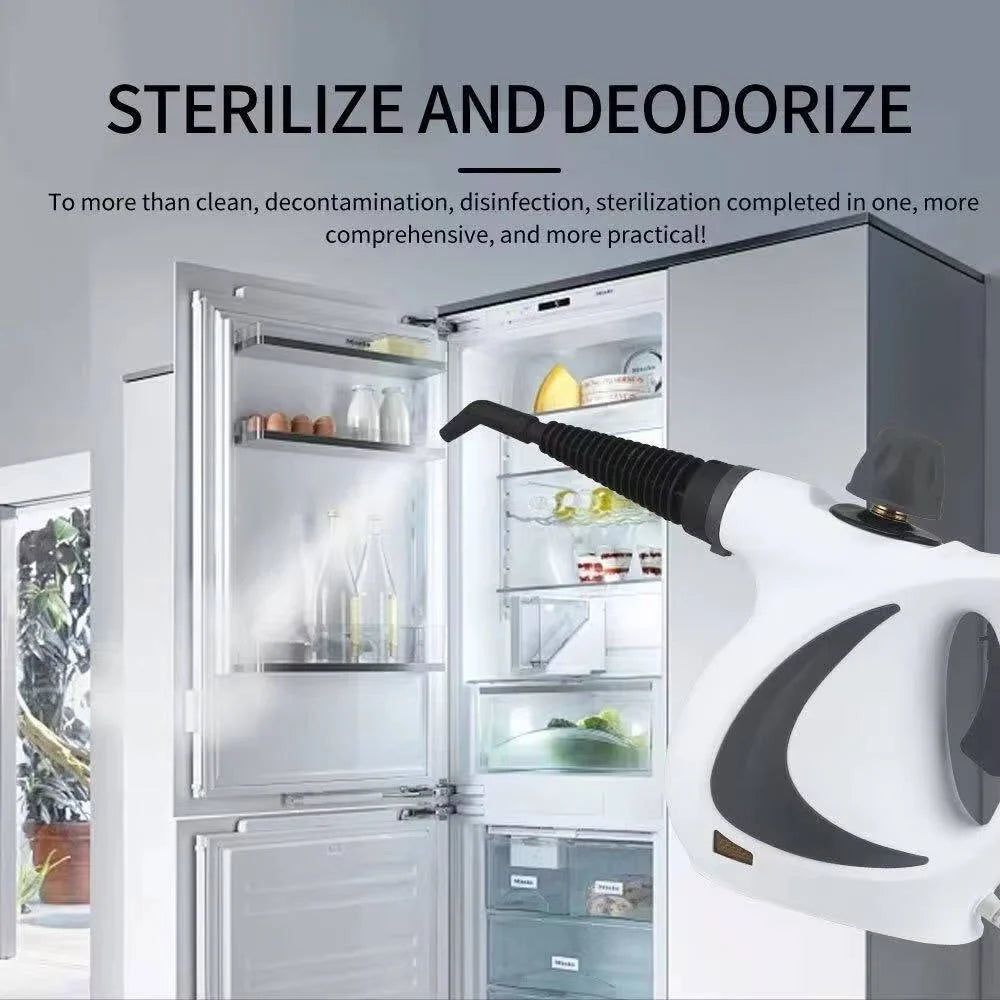 Handheld Steam Cleaner High-Pressure 4 Attachments Fast Heat-Up
