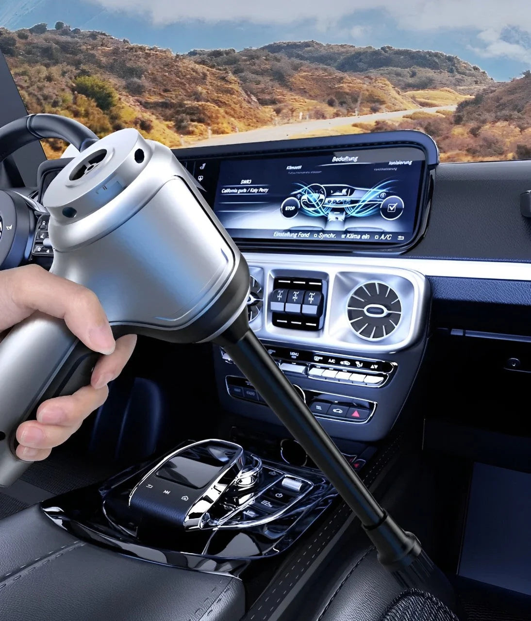 Handheld Vacuum Cordless Powerful Suction 6 Attachments