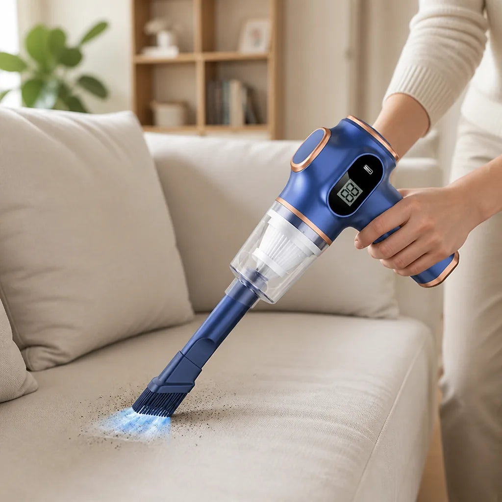 Handheld Vacuum Cordless Rechargeable Powerful Suction