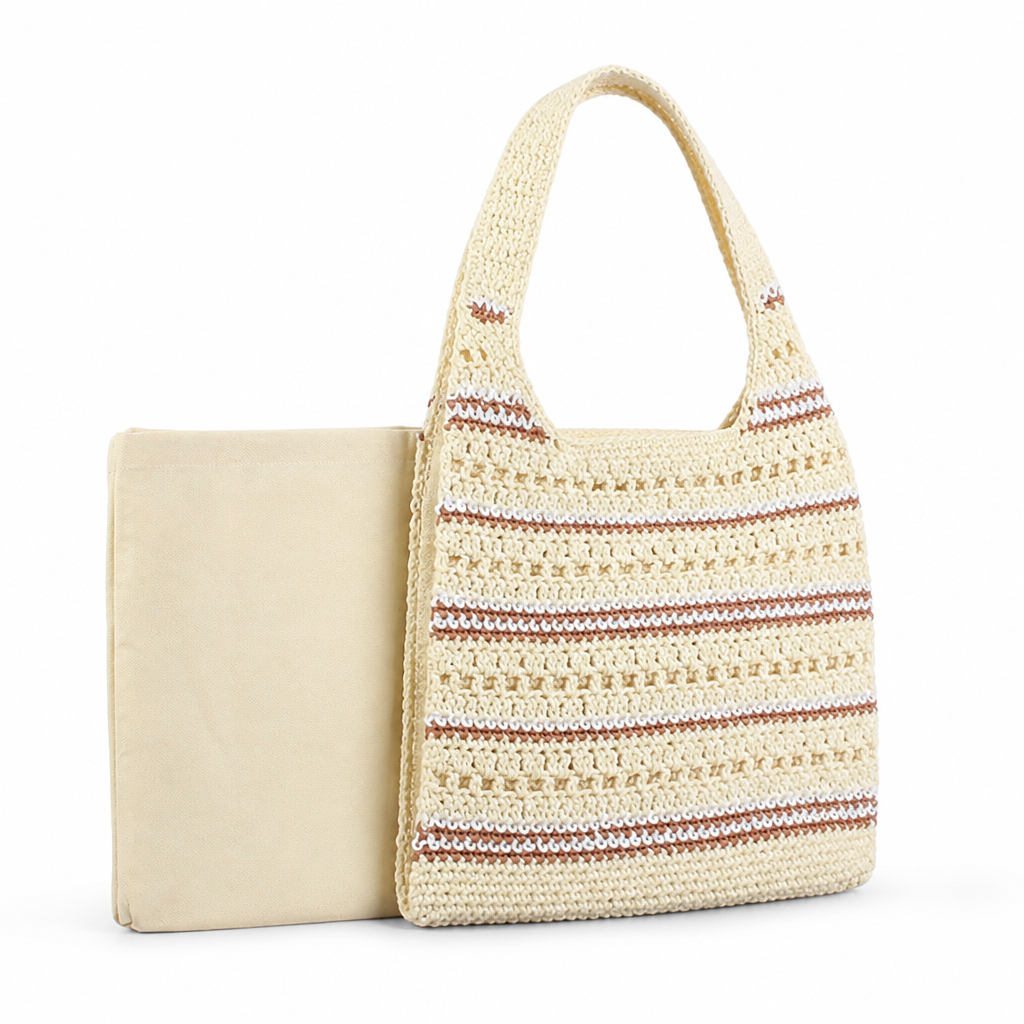 Handmade 100% Cotton Tote Bag (Foldable)