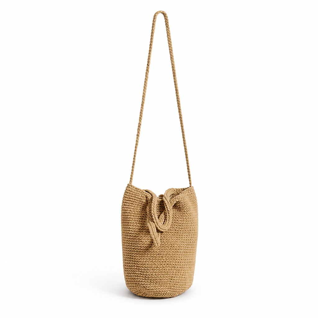 Handmade Jute Adjustable Strap Shoulder Bag