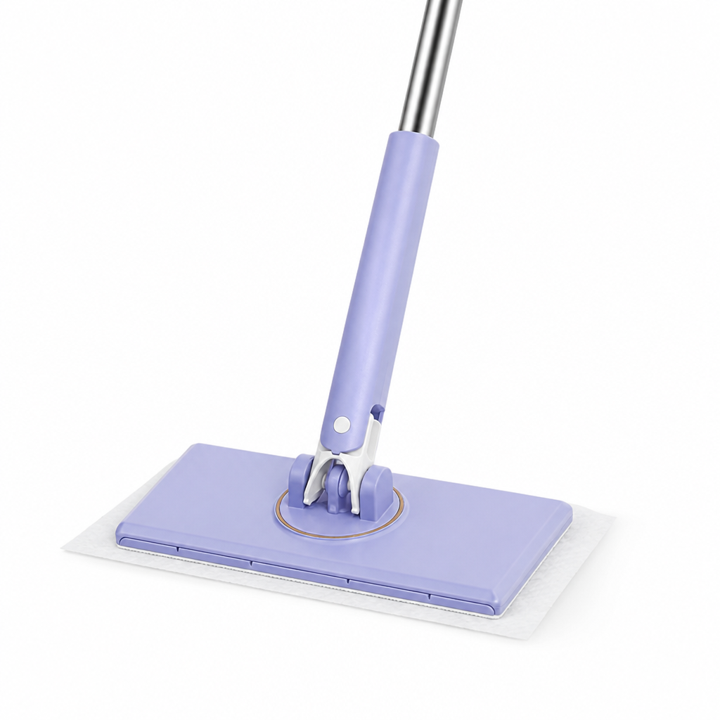 Hands-Free 360° Rotating Mini Mop (Includes 100 Cloths)