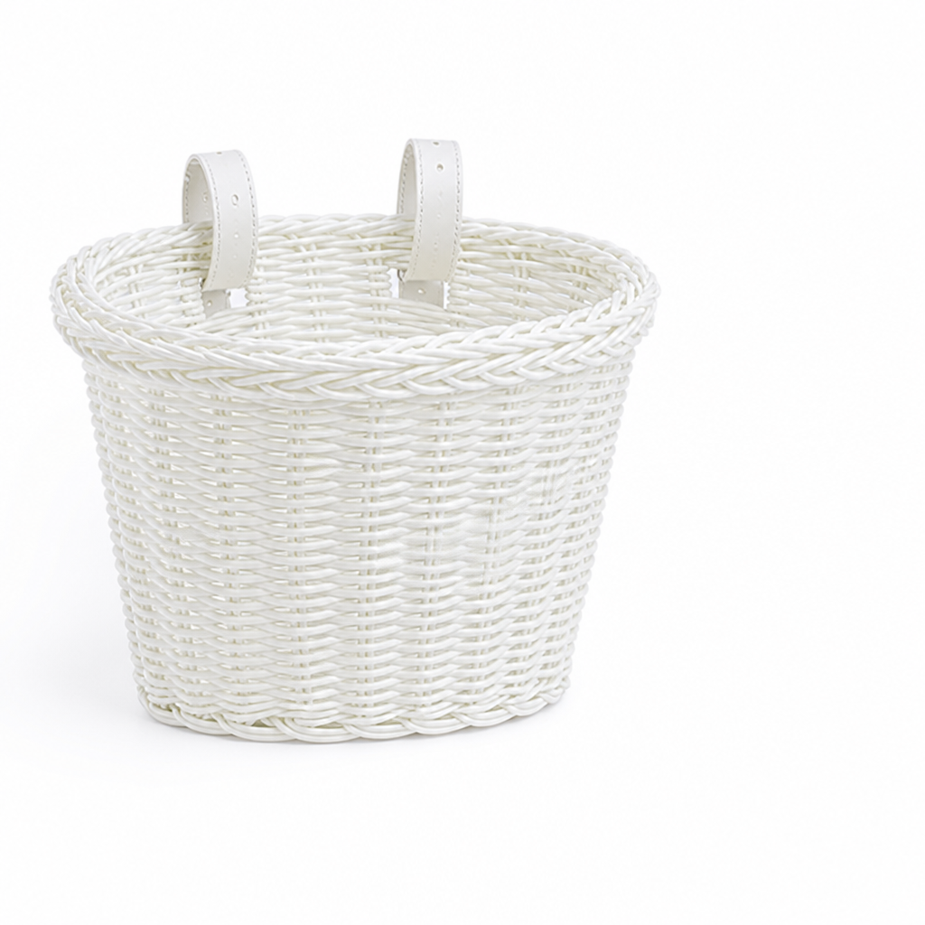 Handwoven Braided Bicycle Basket (Adjustable Straps)