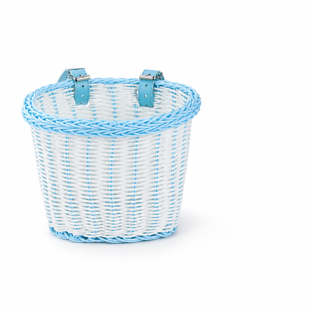 Handwoven Braided Bicycle Basket (Adjustable Straps)