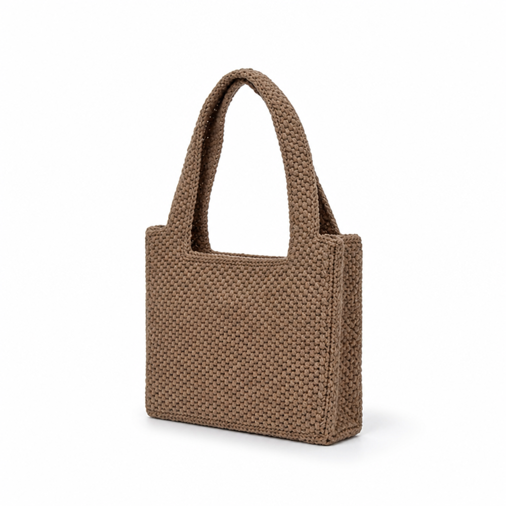 Handwoven Natural Fiber Tote Bag