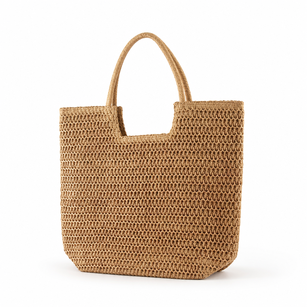 Handwoven Sea Grass Beach Bag