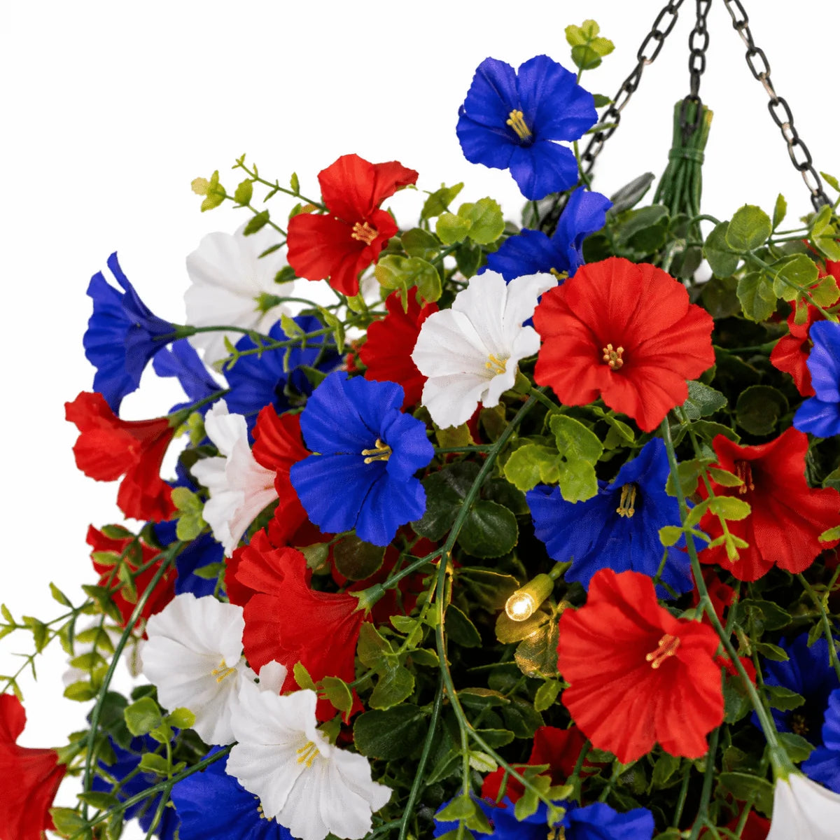 Hanging Flower Basket Integrated LED Indoor & Outdoor Decor