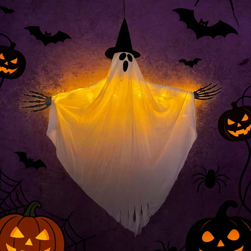 Hanging Ghost Decoration Soft LED Draped Fabric Indoor/Outdoor