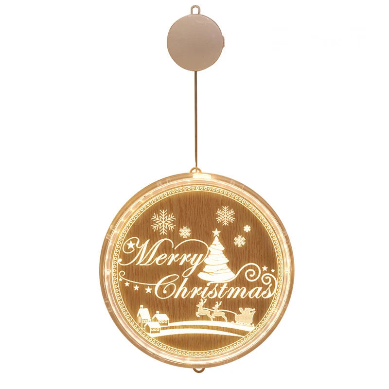 Hanging Light Energy-Efficient LED Snowman Indoor & Outdoor