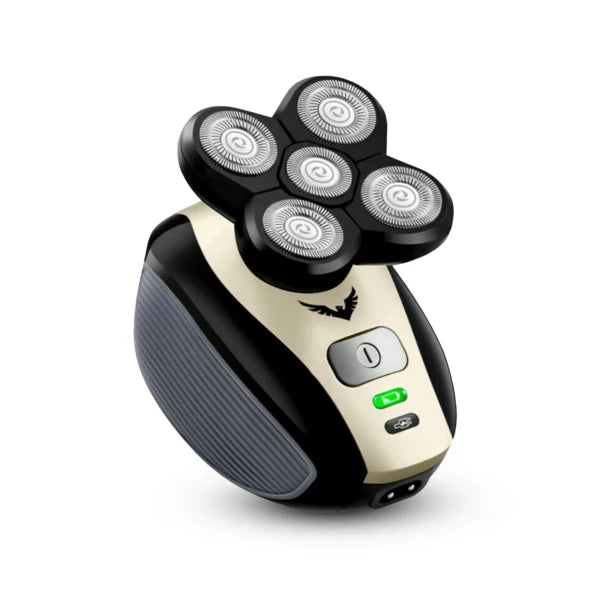 Head Shaver Five-Blade Flexible Waterproof & USB Rechargeable