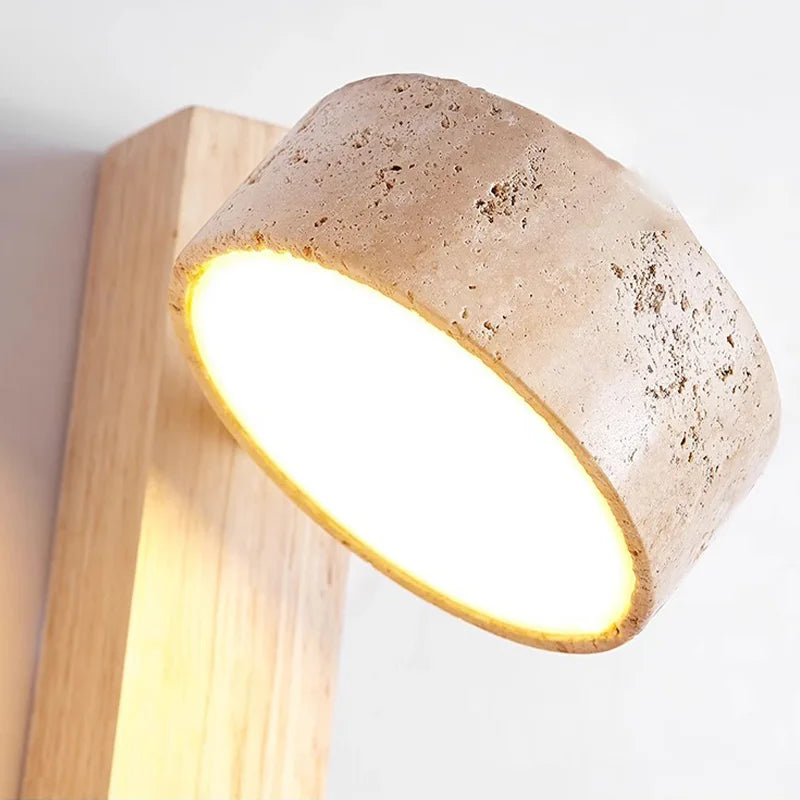 Headboard Wall Lamp Pull Switch & Directional Reading Light